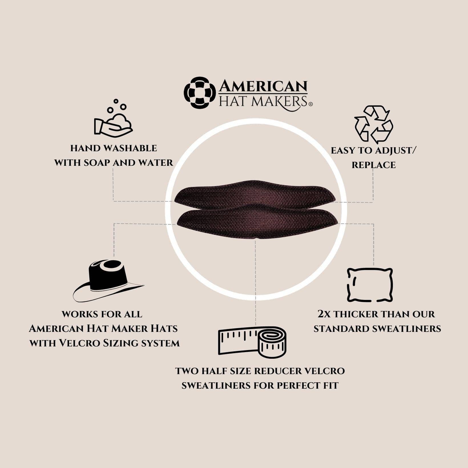 American Hat Makers - Half Size Reducer