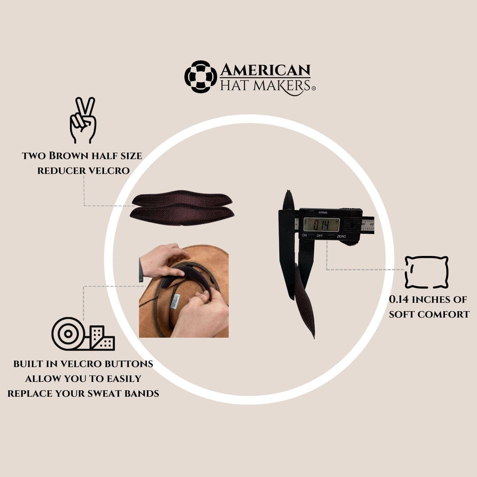 American Hat Makers - Half Size Reducer