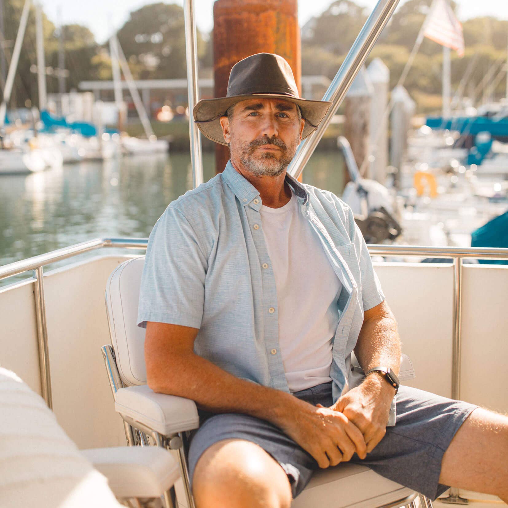 American Hat Makers - Western Weathered Outback Hat - Style Irwin