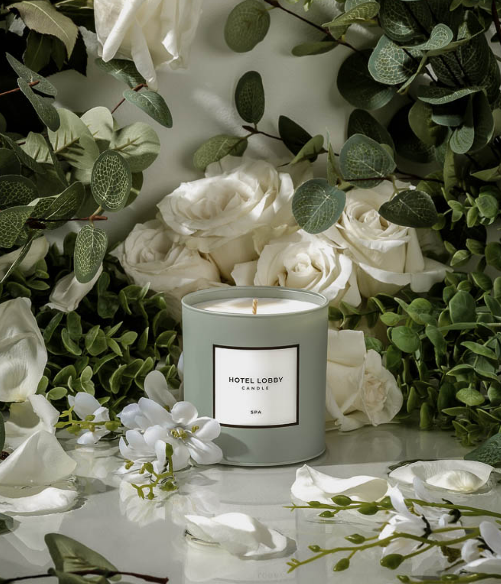 Spa - Relaxing Eucalyptus Luxury Soy Candle - 9.75 oz